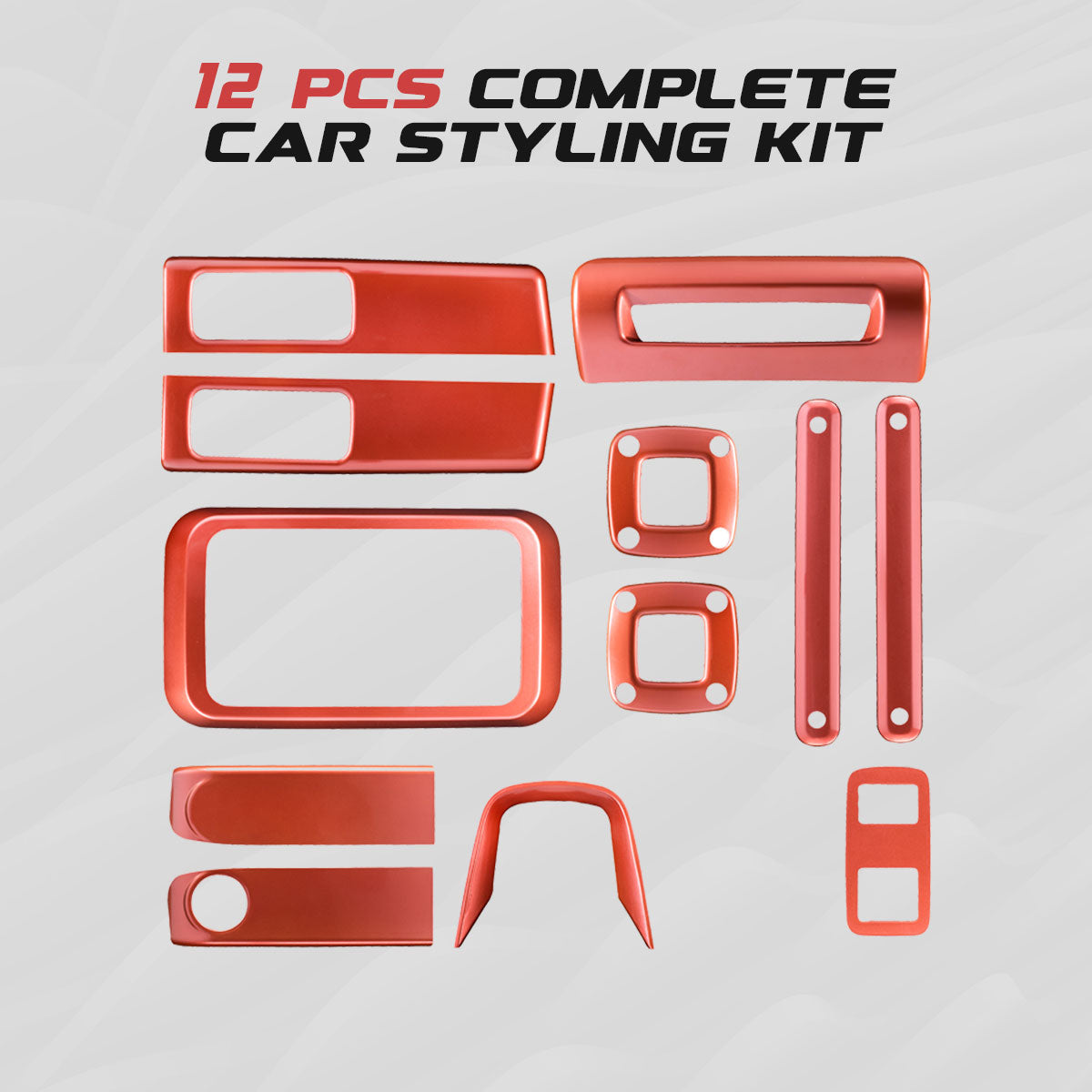 Thar Interior Trim Kit | Red Pearl