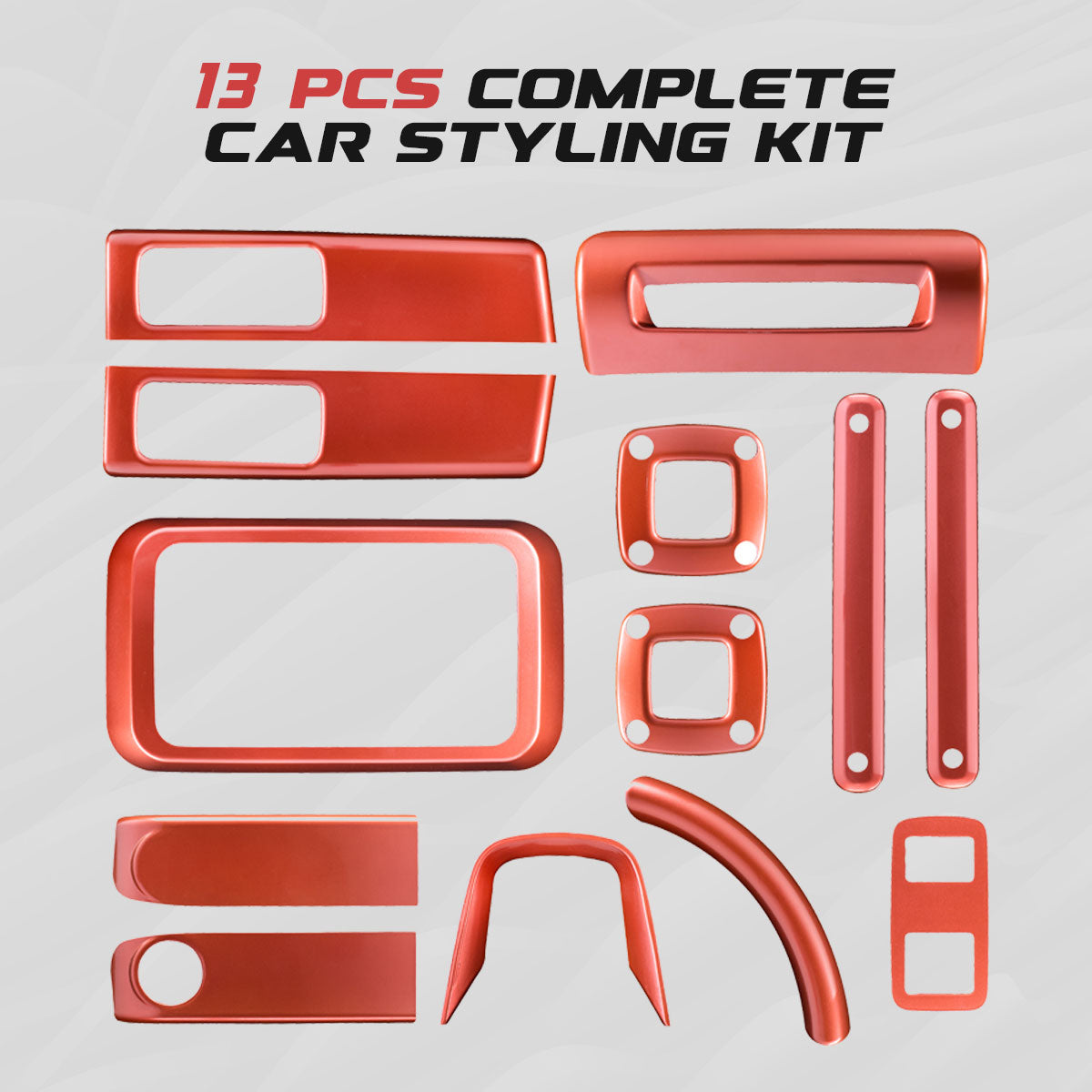 Thar Interior Trim Kit | Red Pearl