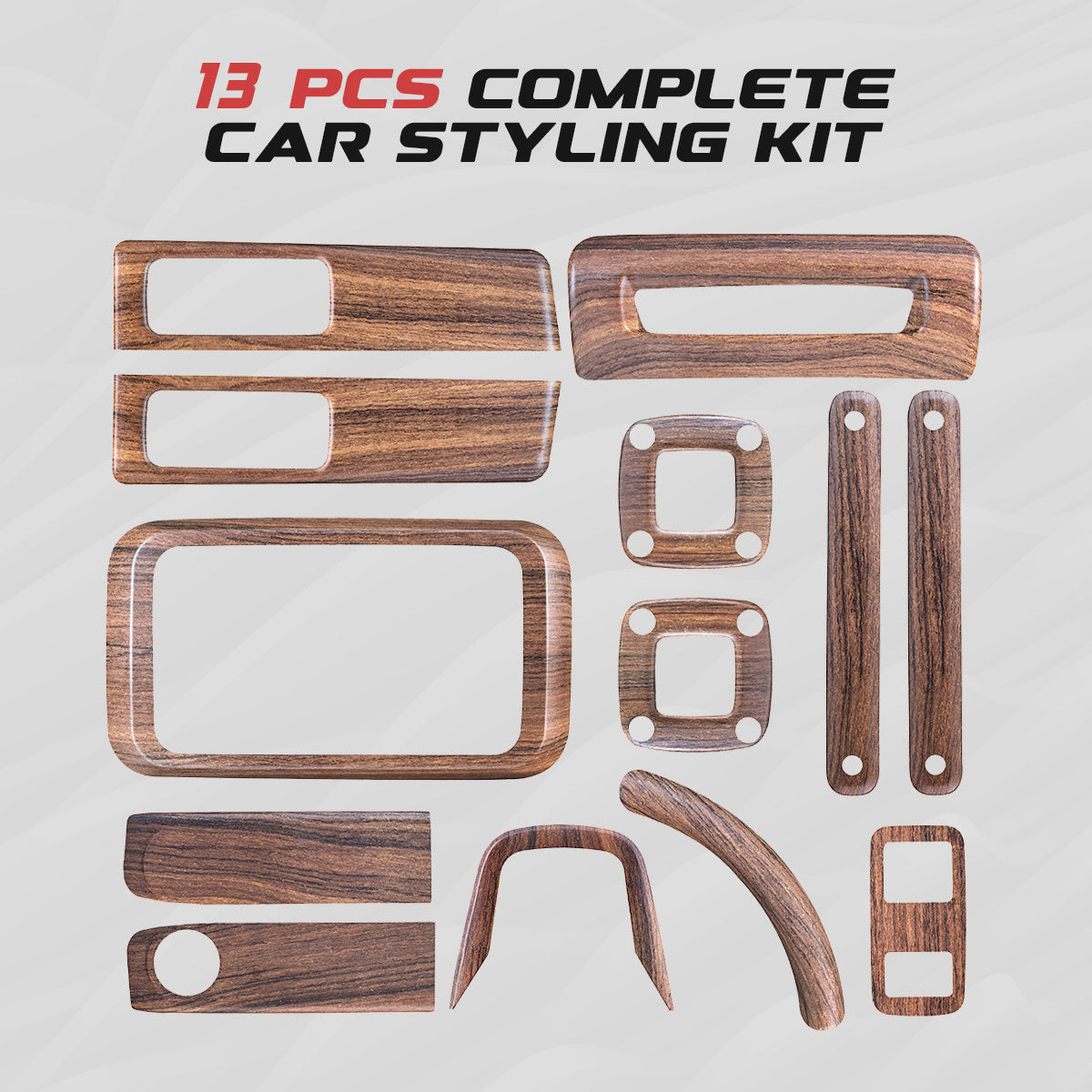 Thar Interior Trim Kit | Walnut Matt