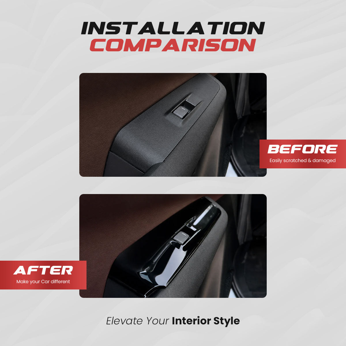 Suzuki Victoris Interior Trim Kit | Piano Black
