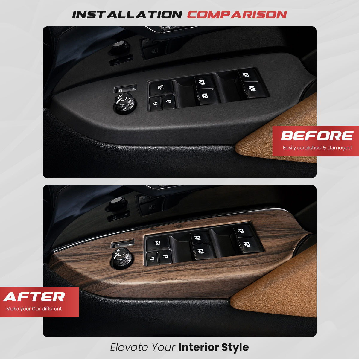 Hycross Interior Trim Kit | Black Wood