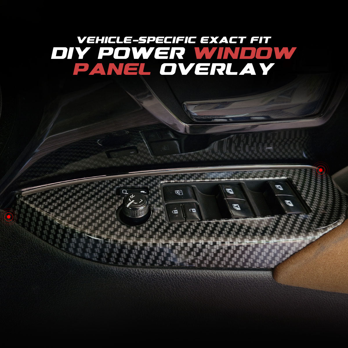 Crysta Interior Trim Kit | Carbon Gloss
