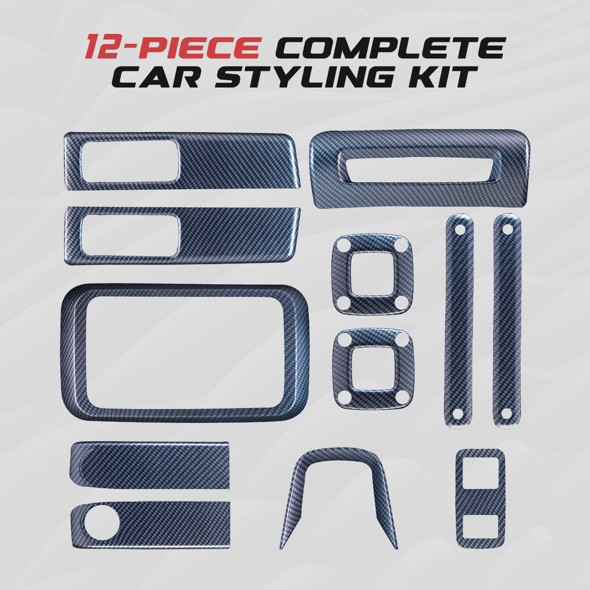 Thar Interior Trim Kit | Carbon Gloss