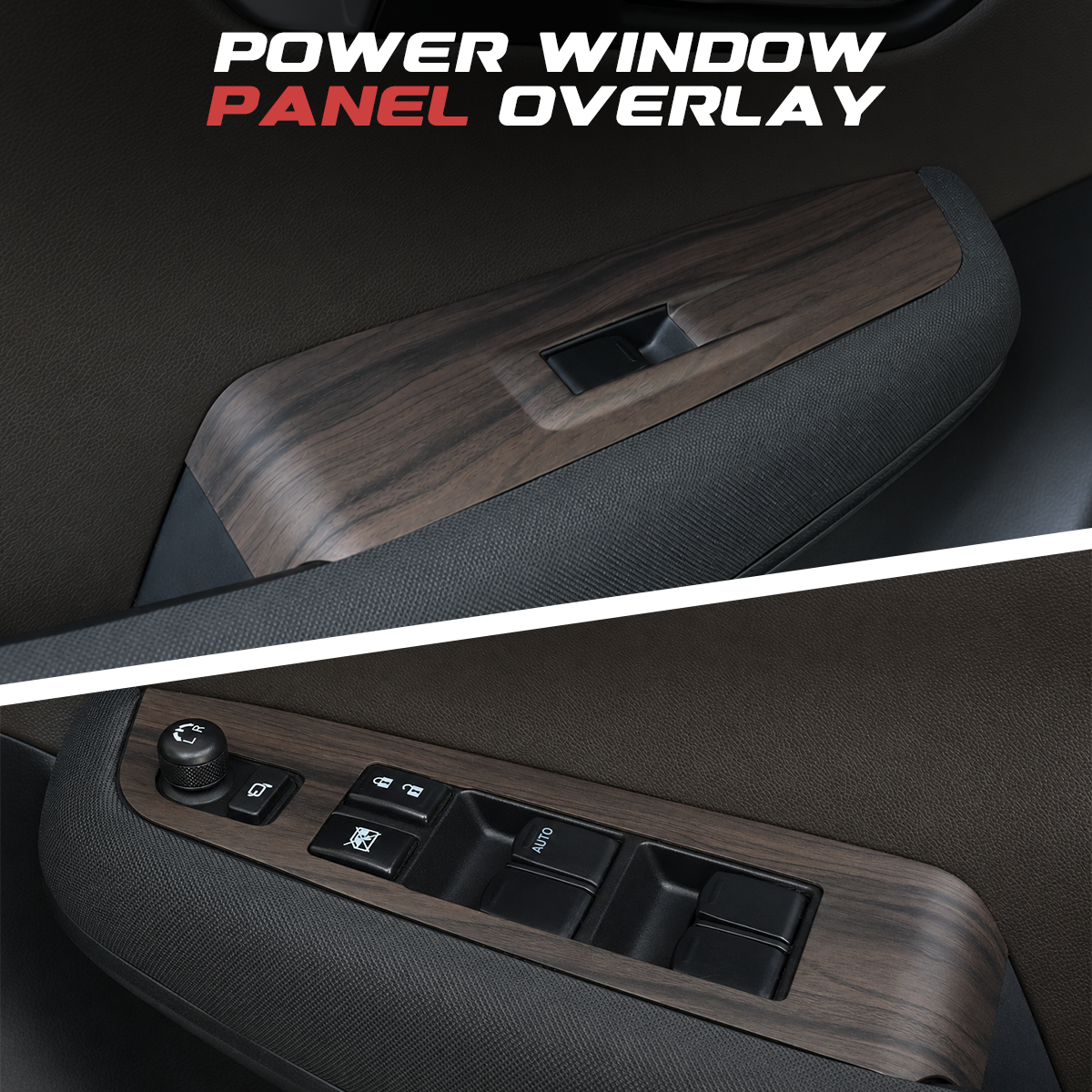 Toyota Hyryder Interior Trim Kit | Black Wood