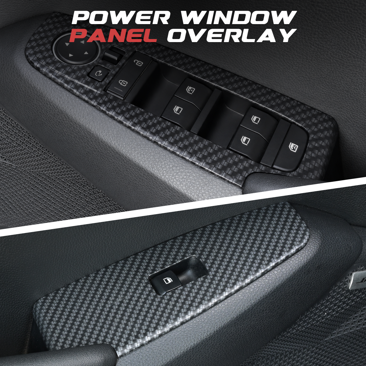 Kia Seltos Interior Trim Kit | Carbon Gloss