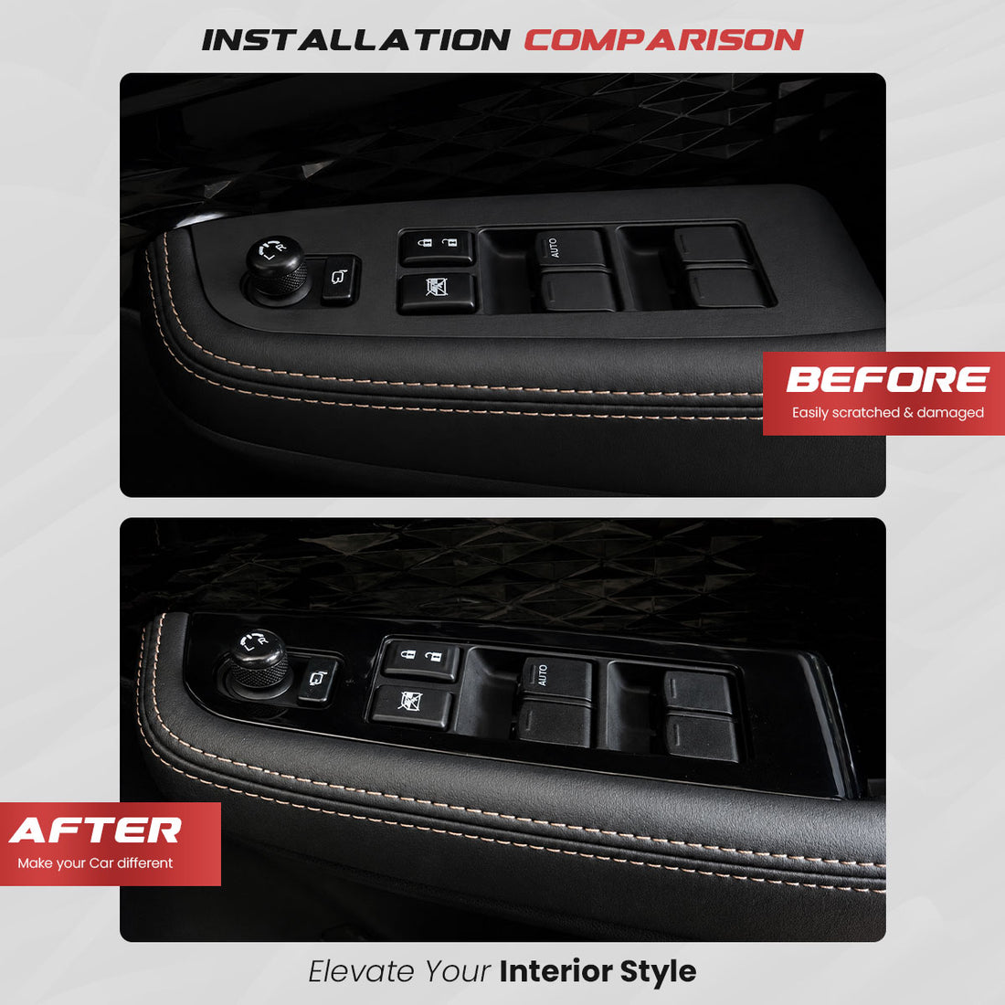 Victoris Interior Trim Kit | Piano Black