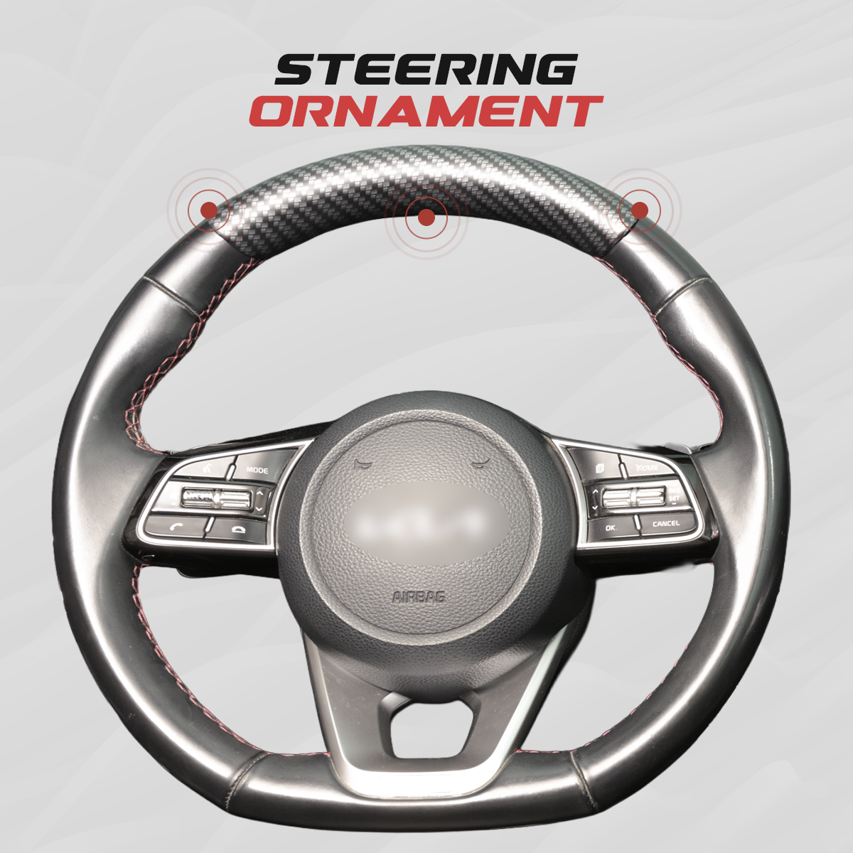 Kia Seltos Interior Trim Kit | Carbon Matt