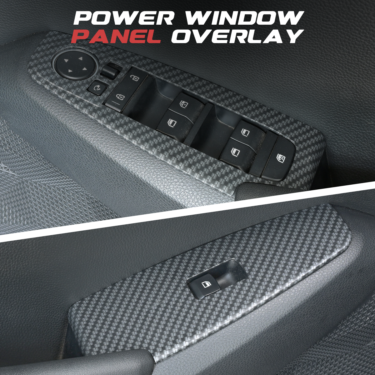 Kia Seltos Interior Trim Kit | Carbon Matt