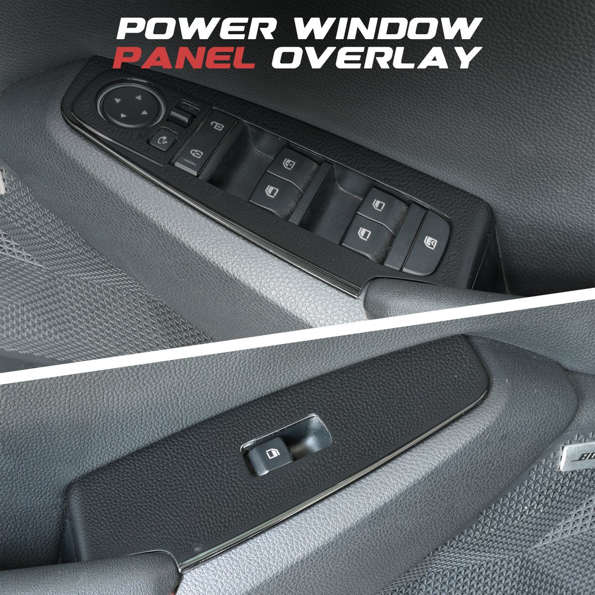 Kia Seltos Interior Trim Kit | Piano Black