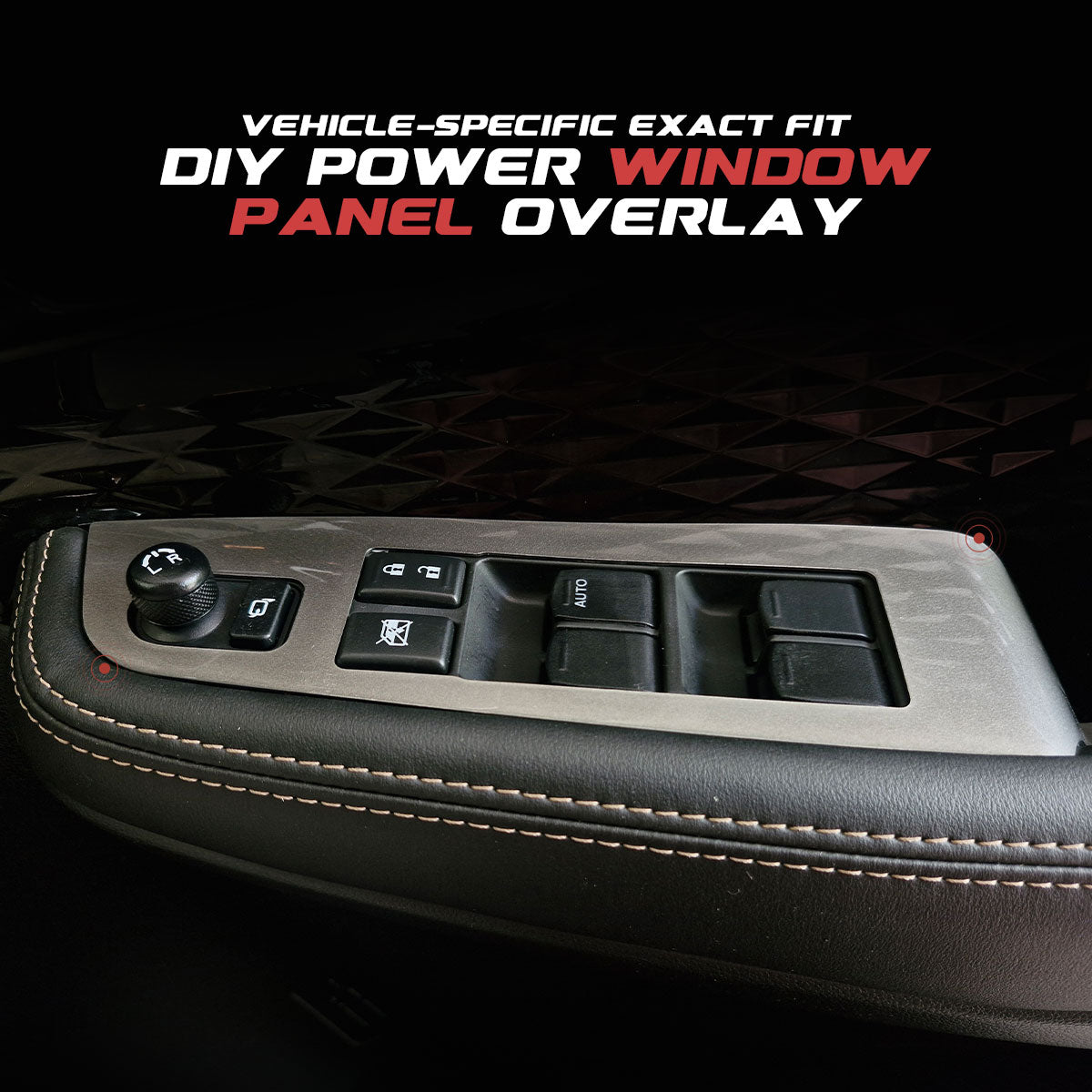 Victoris Interior Trim Kit | Metalic Silver Grey