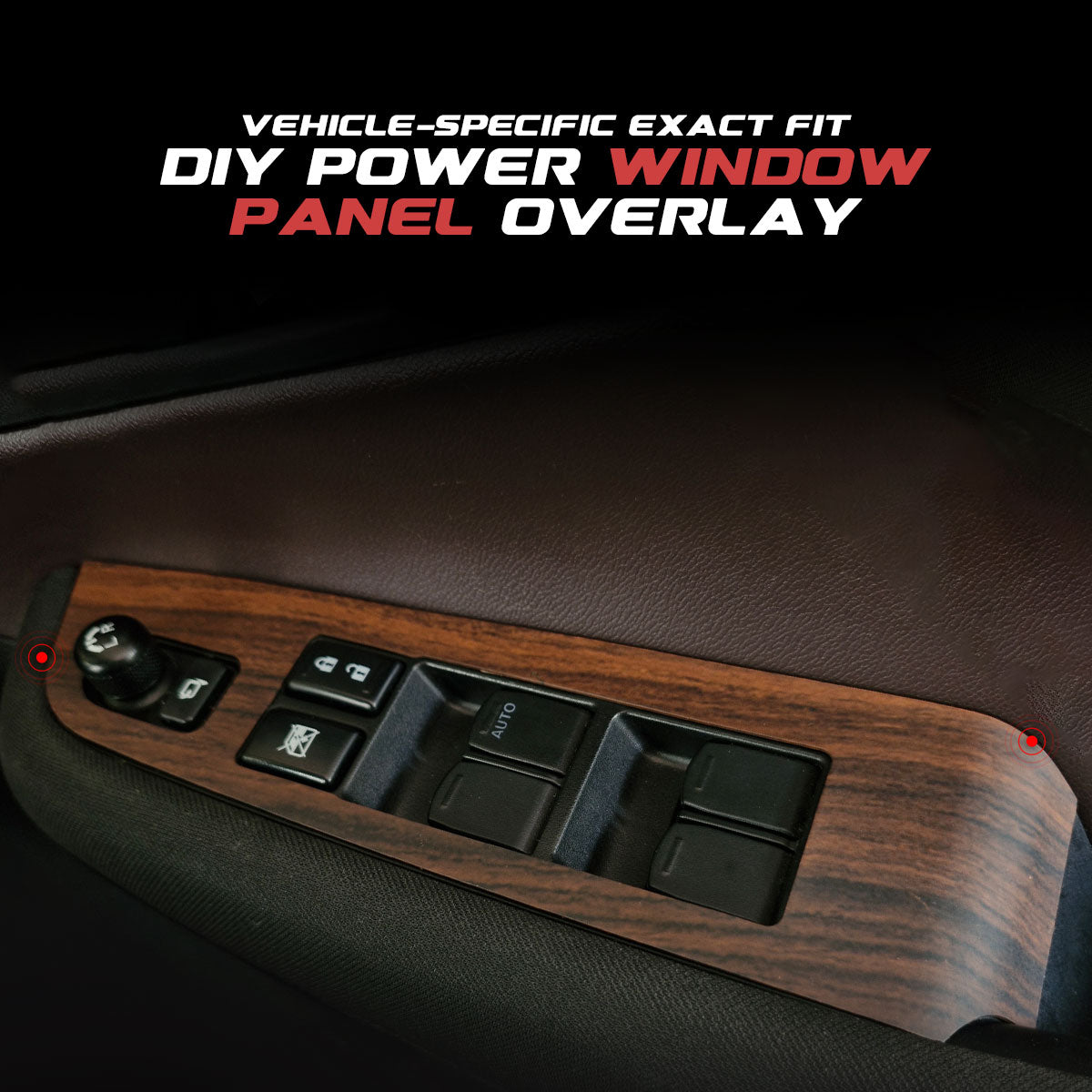 Grand Vitara Interior Trim Kit | Walnut Matt