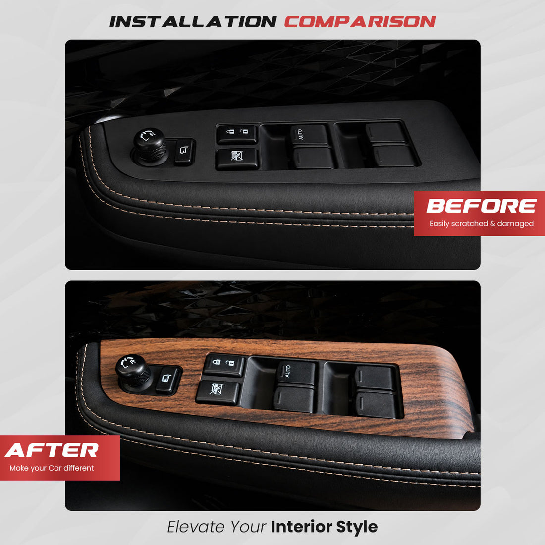 Victoris Interior Trim Kit | Walnut Matt