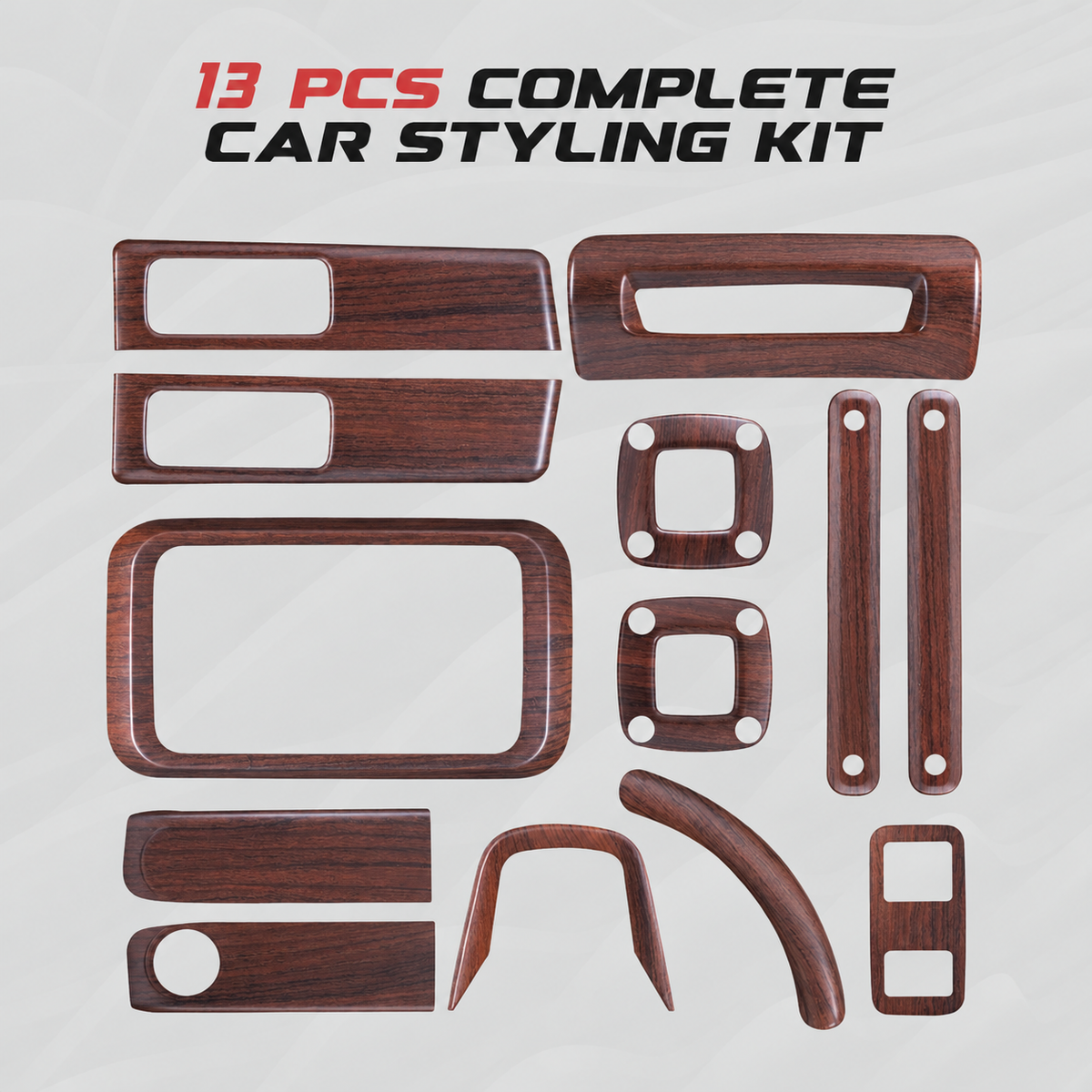 Thar Interior Trim Kit | Walnut Matt